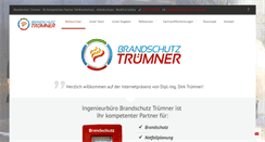 Desktop Screenshot of brandschutz-truemner.de